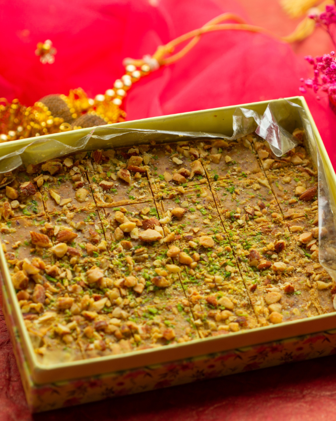 Besan Barfi (Gluten Free)